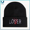 Sombrero lanudo, sombrero de cálido con personalizar el logotipo bordado parche, moda invierno cálido sombreros lanicos en color múltiple