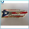 Personalice la moneda de esmalte suave de 2 tonos, Puerto Rica W5 USA AB Moneda comunitaria, moneda de oro 3D, moneda de la Armada de USN militar