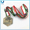Medalla de Running de Las Vegas, Medalla de metal de premio para el premio, la medalla de trofeos de honor, medalla de níquel negro