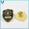 China Fábrica militar de la moneda, modifique la insignia de la policía con el titular de cuero genuino, la insignia militar de compilación de oro de 24k 3D con el número de la serie de grabado,